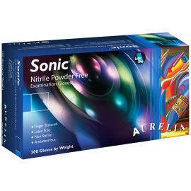 Aurelia Sonic Nitrile Powder Free Cobalt Blue Gloves - Extra Small - Pack Of 300