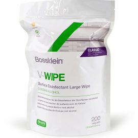 Bossklein V-Wipe Classic Alcohol Lemon Wipe - Refill Of 200 Wipes