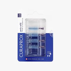 Curaprox CPS 408 Perio Deep Violet Interdental Brush Refill Pack Of 4