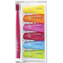 Curaprox Be You 6x10ml Toothpaste And 1 Toothbrush