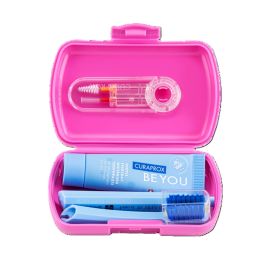 Curaprox Orthodontic Travel Set - Pink