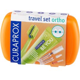 Curaprox Orthodontic Travel Set - Orange
