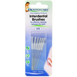 Dent-O-Care 622 Interdental Brush 4.0mm Pack Of 6 Brushes