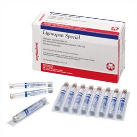 Lignospan Special 2% Lidocaine With 1:80,000 1.8ml Cartridges - Pack Of 50