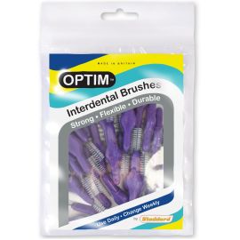 Icon Optim 1.1mm Purple Standard Interdental Brushes - Pack Of 25