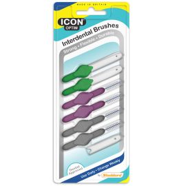 Stoddard Icon Interdental Brushes – Large Size Mixed Trial Pack of 6