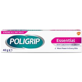 Poligrip Essentials Denture Fixative Cream - 40g
