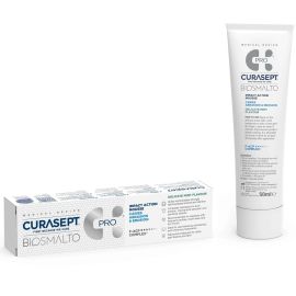 Curasept Biosmalto Action Mousse Toothpaste Delicate Mint - 50ml