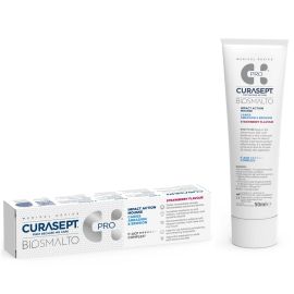 Curasept Biosmalto Action Mousse Toothpaste Strawberry Flavour - 50ml