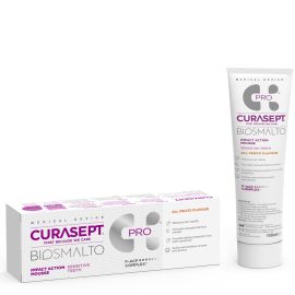 Curasept Biosmalto Action Mousse Sensitive All Fruits Flavor Toothpaste - 150ml