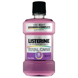 Listerine Total Care Clean Mint Antibacterial Mouthwash 250ml