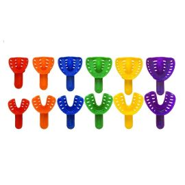 Pegasus Disposable Orthodontic Impression Trays - Adult Size 6 Upper - Purple