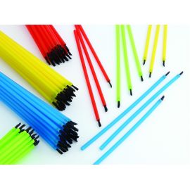 Pegasus Bendy Brush Applicators Assorted Colours - Pack Of 144
