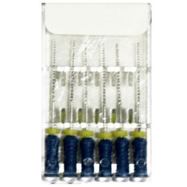 DHB Apollo Niti K-File - Blue 25mm - Size 30 - Pack 6 FIles