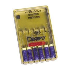 Maillefer K-Flexo File Gold - 25mm No 6 - 1 Pack Of 6