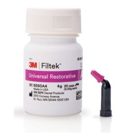 3M Filtek Universal Restorative 20 X 0.2g Capsules - Shade A4