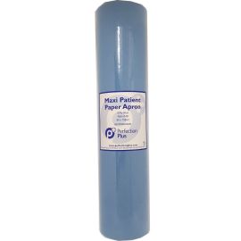 Perfection Plus Maxi Patient Paper Apron 2 Ply Blue Roll Of 40