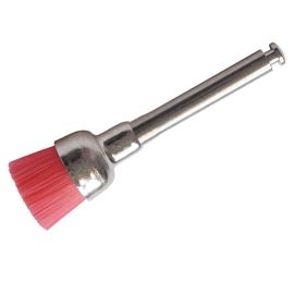 50pc Dental Prophy Polishing Brushes – Latch Type, Nylon Bristles, Flat Bowl – CE & FDA