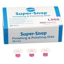 Super-Snap Red Superfine Double Sided Pack Of 50