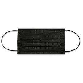 Clinix Earloop Type Iir Face Masks Black - 1 Pack of 50