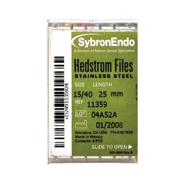SybronEndo Hedstrom Files - 21mm Size 20 - Pack Of 6