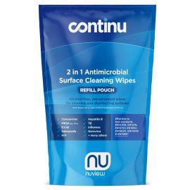 Nuview Continu 2 In 1 Surface Cleaning Refill Pouch - Pack Of 200