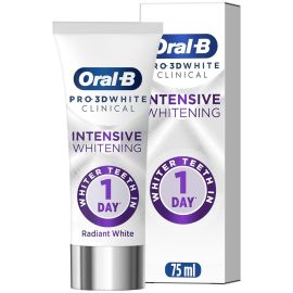 Oral B Pro 3D White Clinical Radiant White Toothpaste 75ml