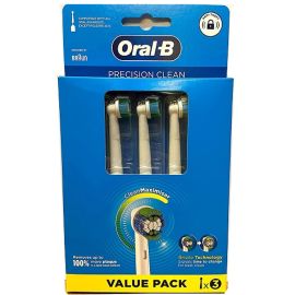 Oral-B Clean Maximiser Precision Clean Brush Heads - Value Pack Of 3