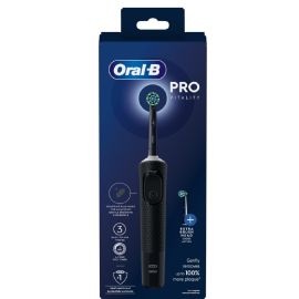 Oral-B Vitality Pro Black Electric Toothbrushes With Pro-Expert Toothpaste