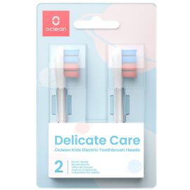OCLEAN Kids Replacement Gentle Heads - White - Twin Pack