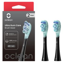 Oclean Ultra Gum Care Heads - Twin Pack (Black)