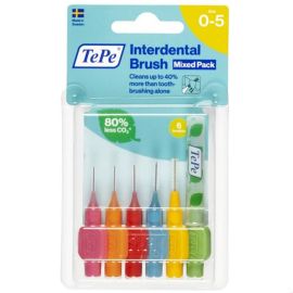 Tepe Interdentals 0-5 Mixed Pack Of 6