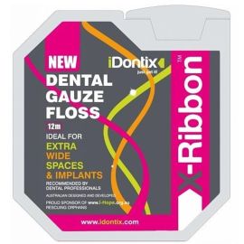 Idontix X-Ribbon Dental Gauze Floss - 12m