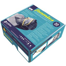 Piksters Foamies Clear Lens Large - Yellow - 1 Pack Of 50