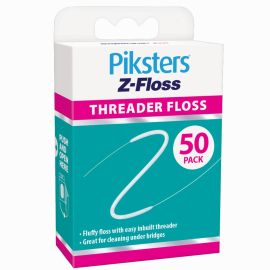 Piksters Z-Floss Threader Floss Pack Of 50