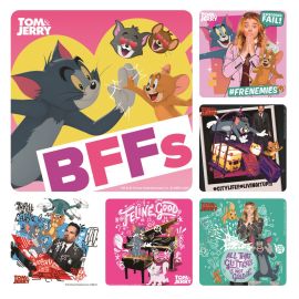 Smilemakers Tom And Jerry The Movie Stickers