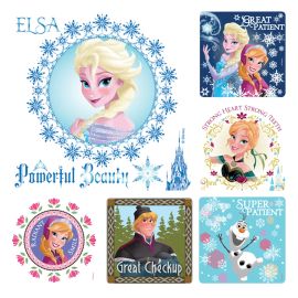 Sherman Specialty Frozen Dental Stickers - Pack Of 100