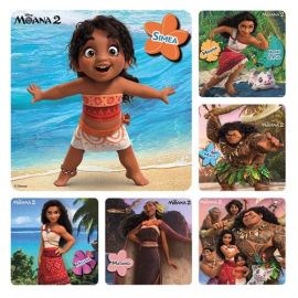 Sherman Specialty Moana 2 Stickers - 1 Pack of 100