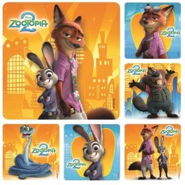 Sherman Specialty Zootopia 2 Stickers - Pack of 100