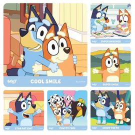 Sherman Specialty Bluey Dental Stickers - Pack of 100