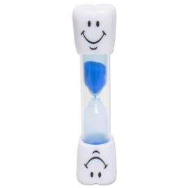 Smiley Blue Toothbrush Sand Timer