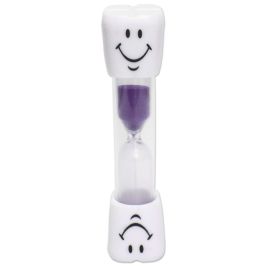 Smiley Purple Toothbrush Sand Timer