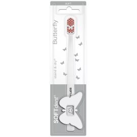 Softdent Butterfly Toothbrush Stand Dry Soft - Color May Vary