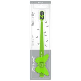 Softdent Butterfly Toothbrush Stand Dry - Medium - Color May Vary