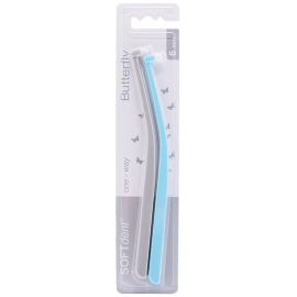 Softdent Butterfly Sulc Toothbrush One Way Solo - 1 Pack of 2 - Color may vary  