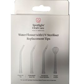 Spotlight Oral Care Water Flosser With UV Steriliser Replacement Tips