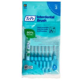 TePe Interdental Brush - Blue X-Fine 0.60mm - Pack of 8 Brushes