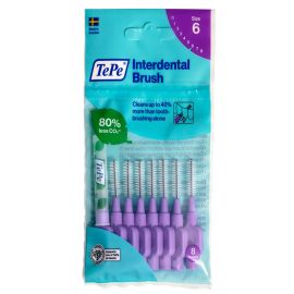 Tepe Interdental Brush Purple - Large 1.10mm - Pack Of 8 Brushes