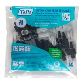 TePe Interdental Brushes - Black 1.50mm - 1 Pack of 25 Brushes