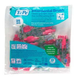 TePe Interdental Brush Regular Pink - 0.40mm XXXX-Fine - Pack Of 25